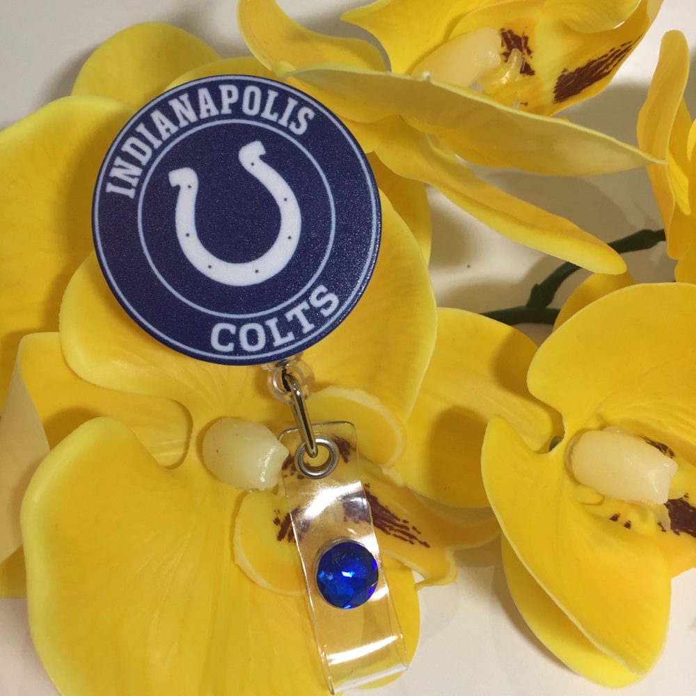 Indianapolis Colts Retractable Badge Holder